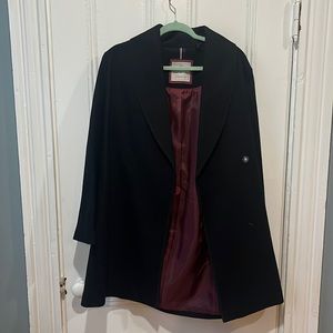 Tommy Hilfiger black pea coat size S new with tags